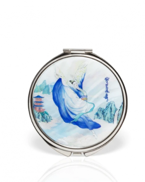 Phoenix of the Sapphire World Compact Mirror