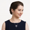 Fan Necklace - Silver